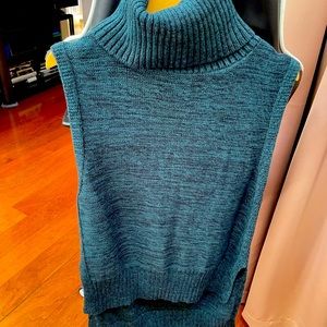 Banana Republic Sleeveless Turtleneck Sweater